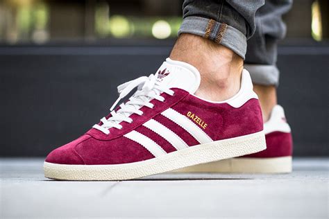 burgundy sneakers adidas